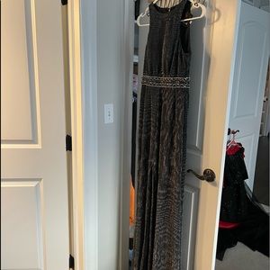 Macduggal maxi dress (could def be prom)